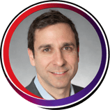 Rob Dribbon headshot in frame